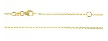 Cadenas Cadena Oro Amarillo 18 Qtes 40 cm