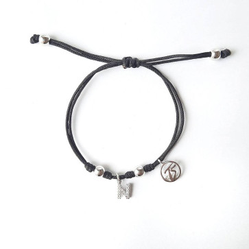 Top Silver PULSERA CON TU INICIAL PU6248PMA