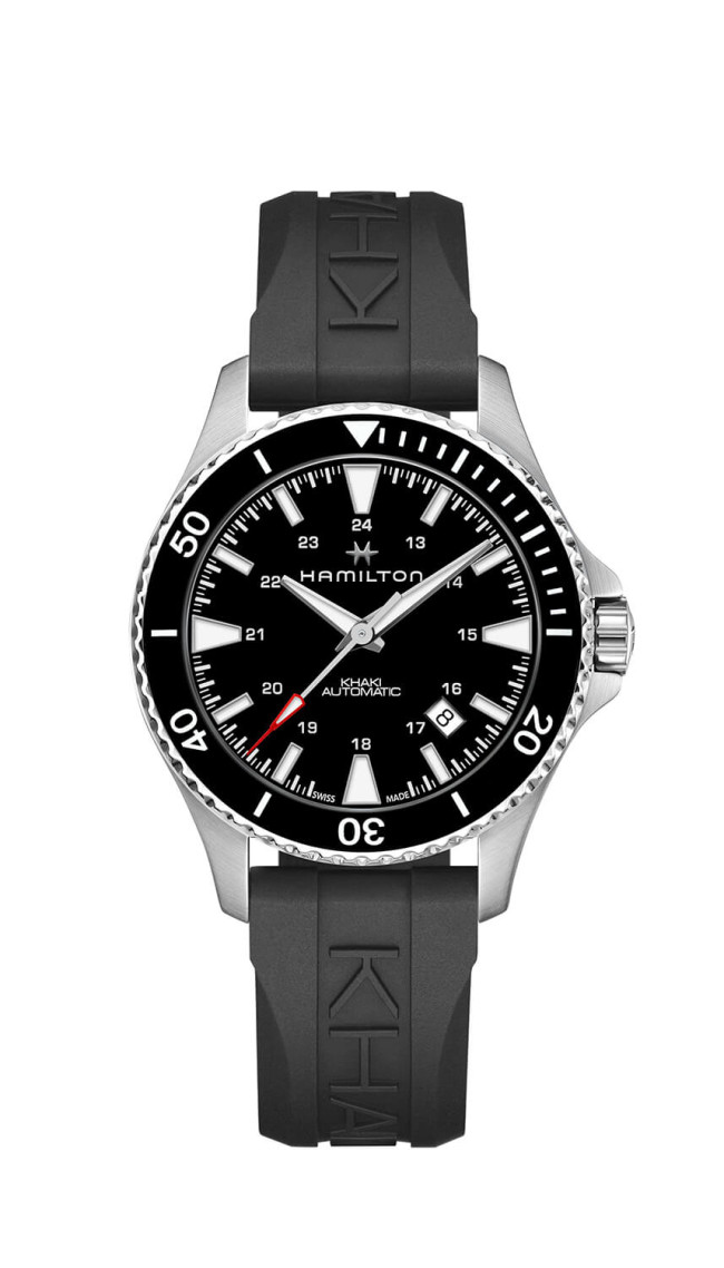hamilton khaki navy scuba auto day and date