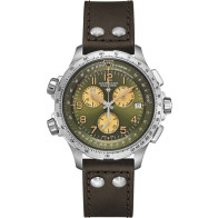 HAMILTON KHAKI AVIATION X-WIND GMT CHRONO QUARTZ