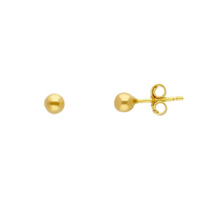 Pendientes Bola 4mm